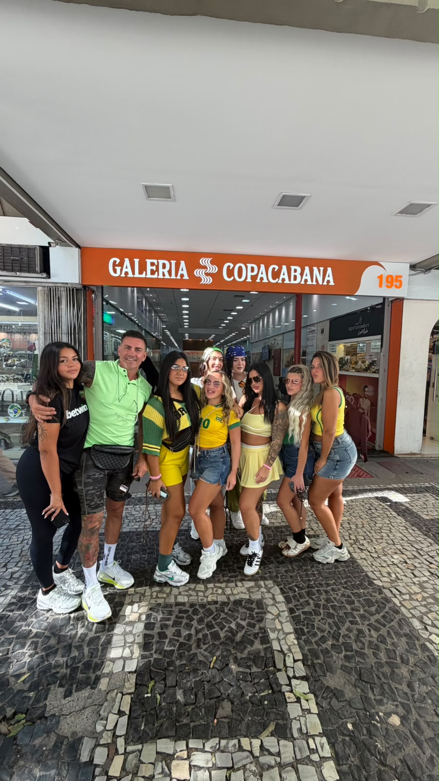 Visitantes acompanhados pela CC durante uma experiência no Rio de Janeiro
