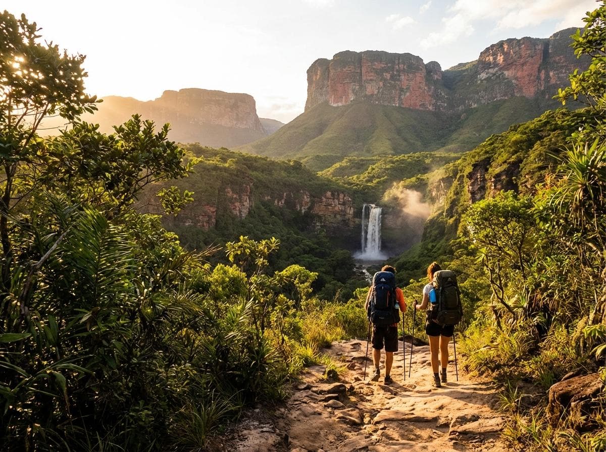 Cachoeira da Fumaça nella Chapada Diamantina