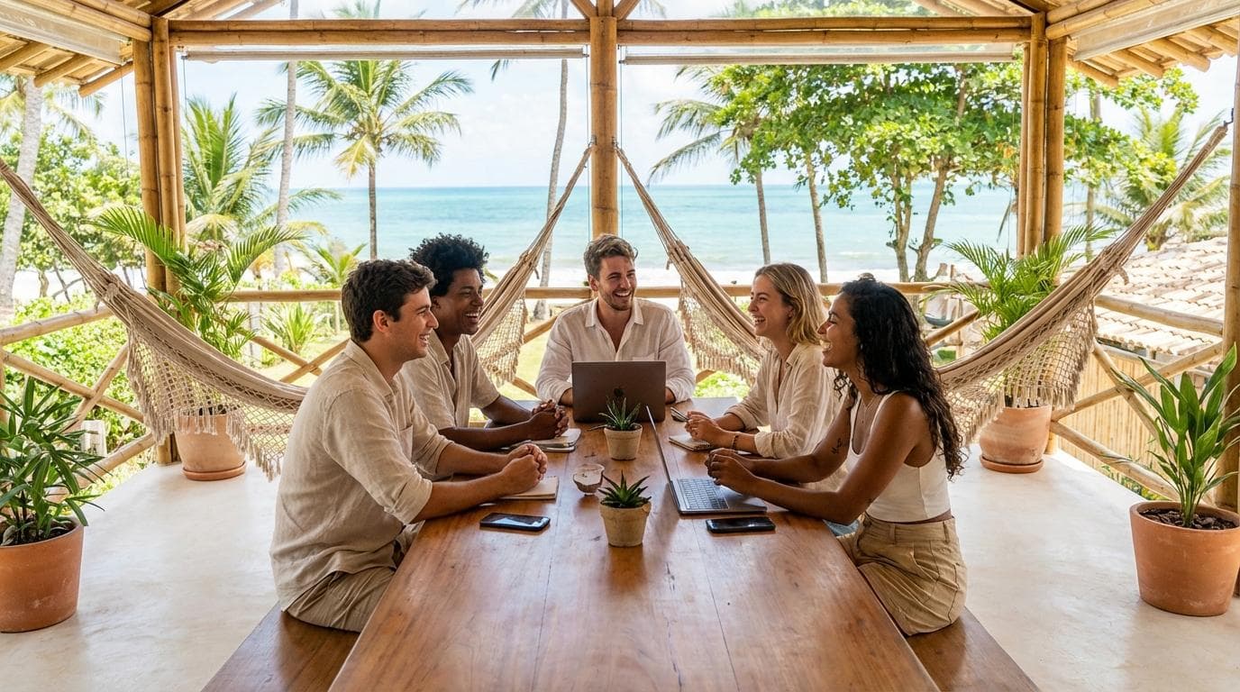 Team CC Brasile al lavoro tra le bellezze tropicali