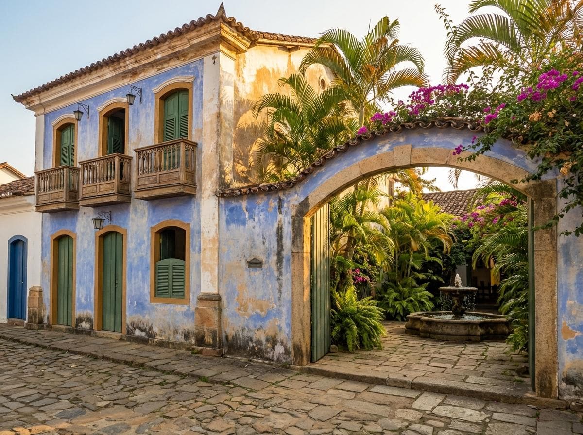 Casa coloniale ristrutturata nel Pelourinho a Salvador