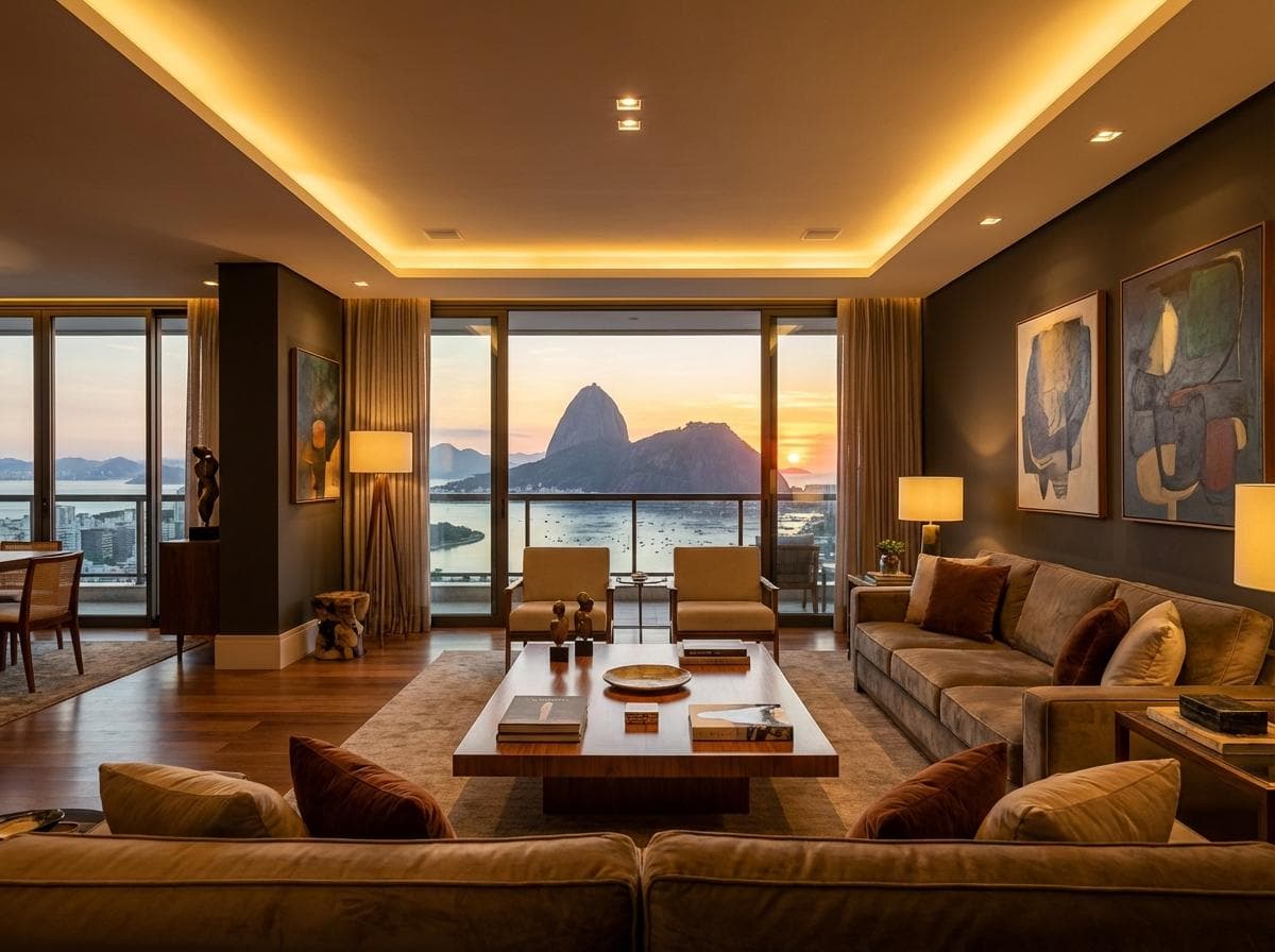 Terrazza panoramica con piscina e vista oceano a Fortaleza